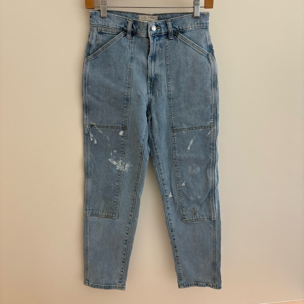 Everlane Paint Splattered Jeans